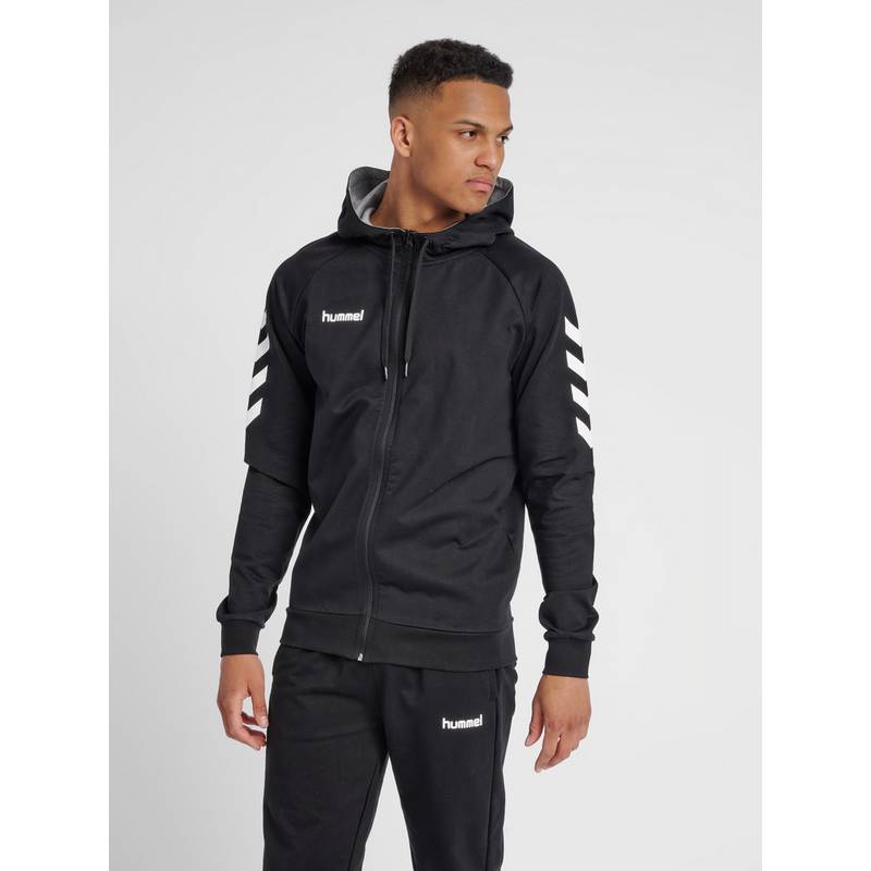 hummel HMLGO COTTON ZIP HOODIE Sweatshirt Herren
