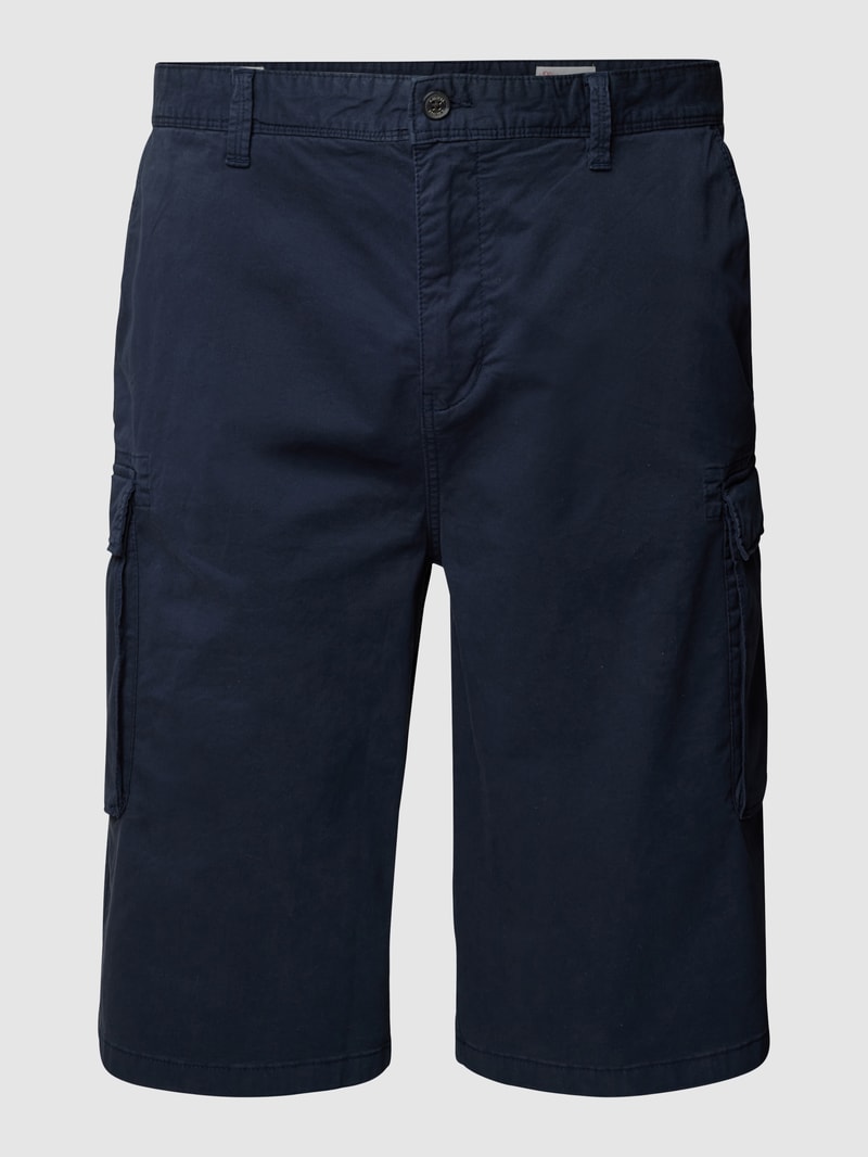 PLUS SIZE Cargoshorts mit Pattentaschen in marineblau