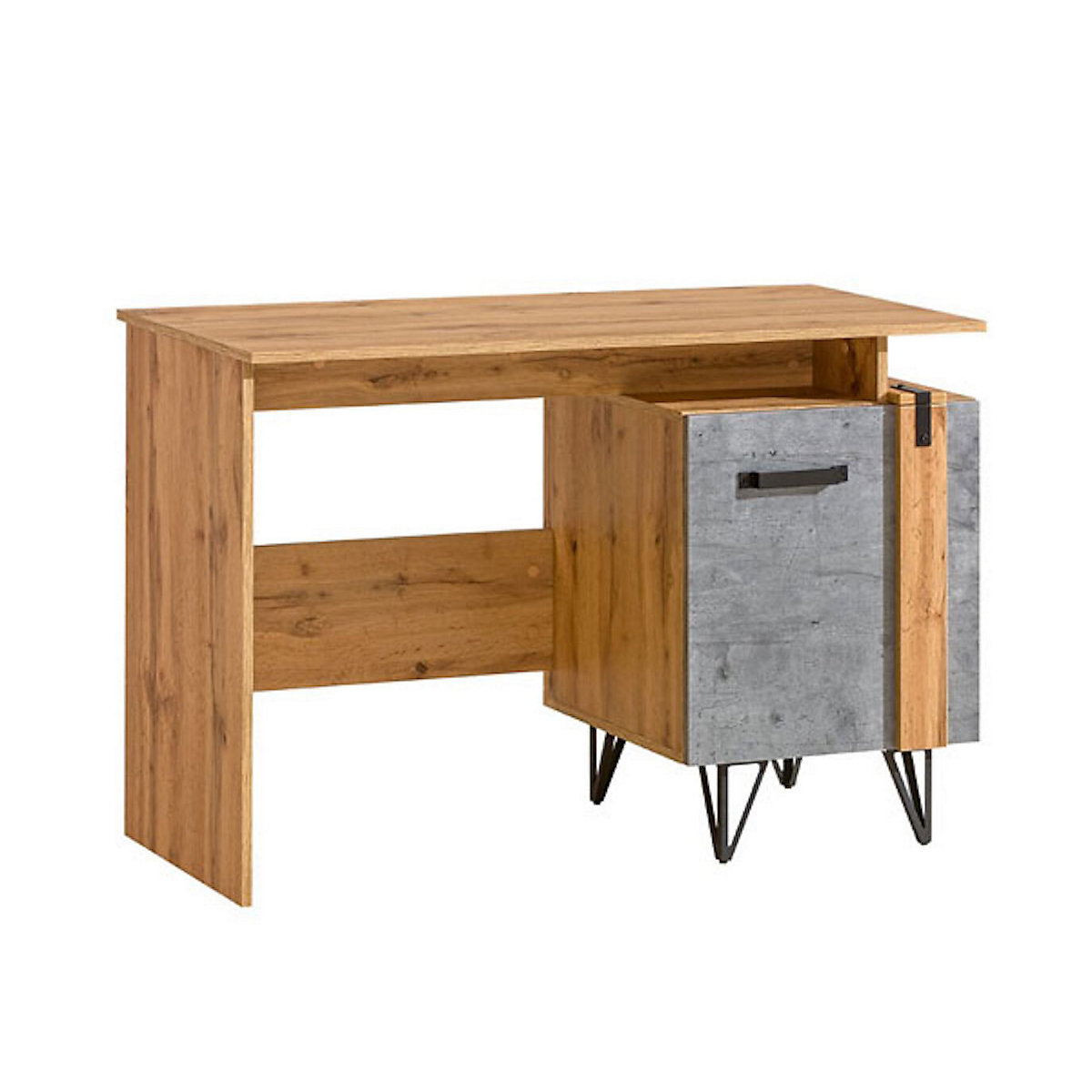 Schreibtisch Bürotisch Milenium 120x55cm mit 1 Tür