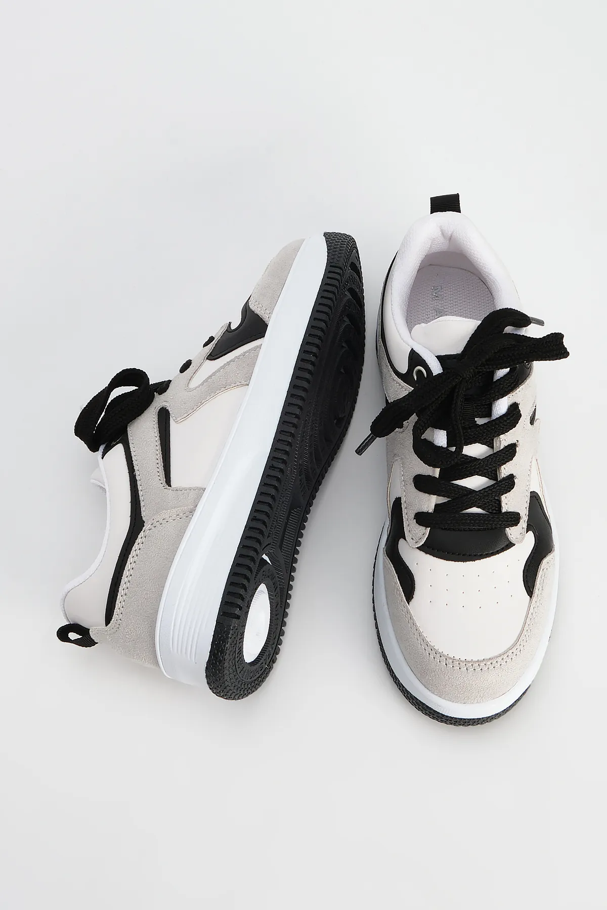 Marjin  Damen Sneaker High Sohle Sportschuhe Aryan Grau Wildleder