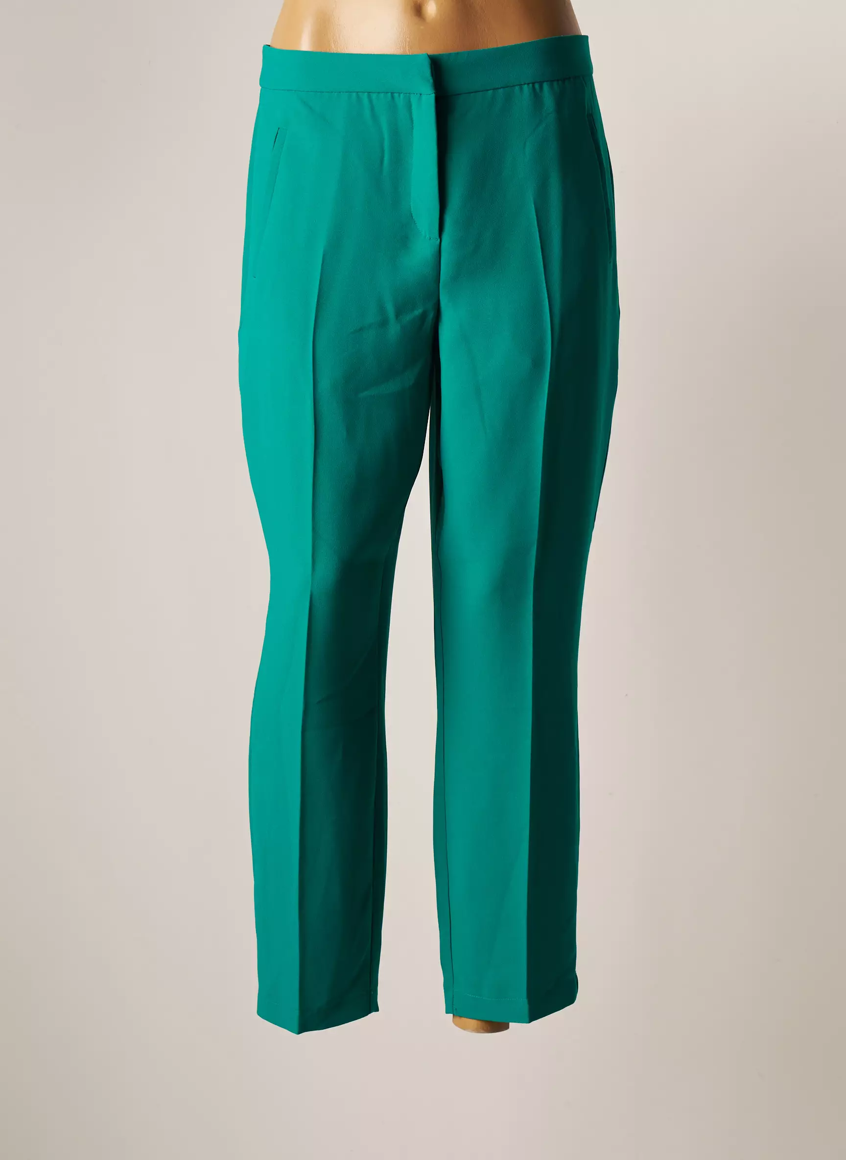 Vero Moda Pantalons Chino Femme couleur vert
