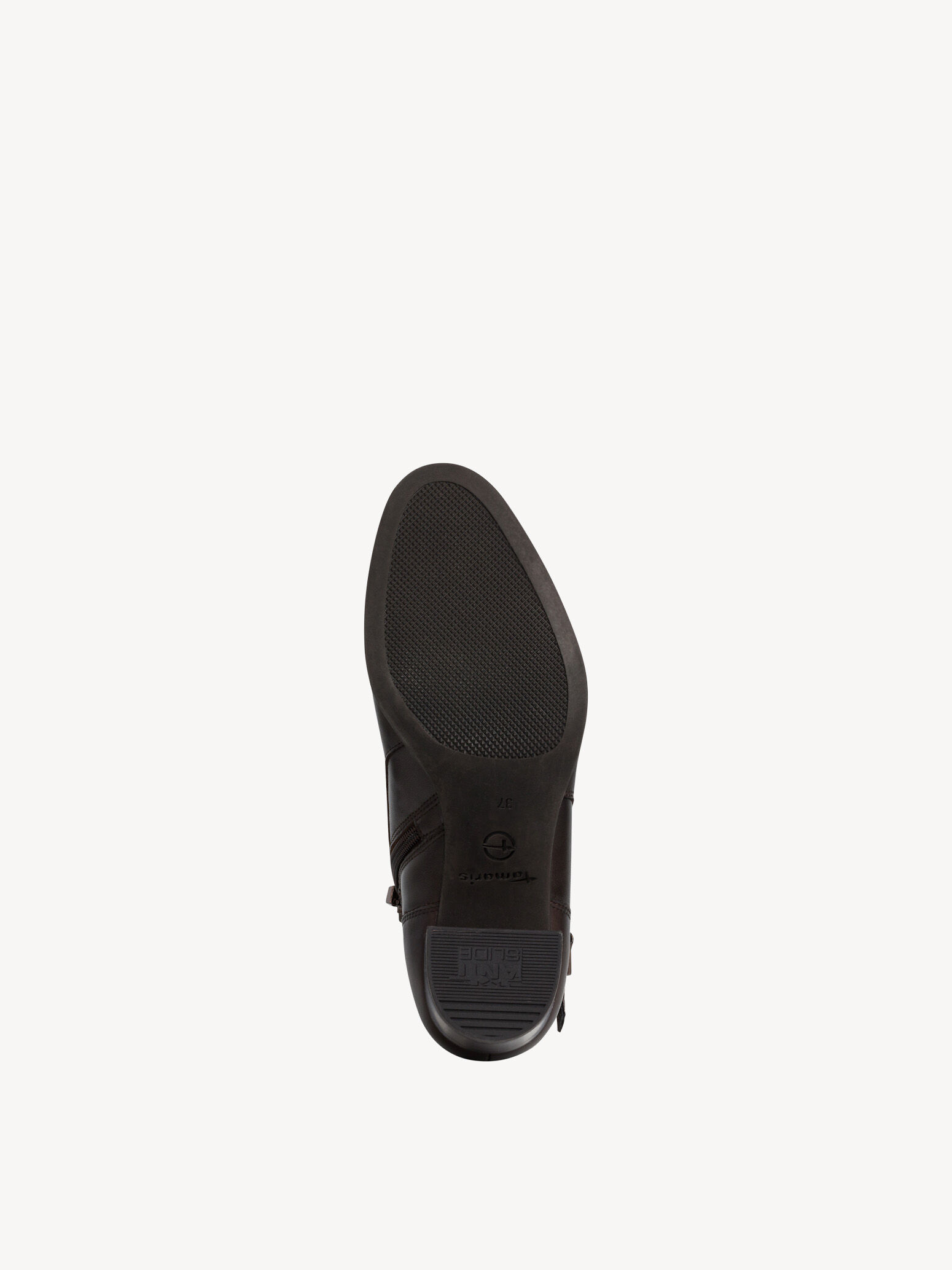 Bottine en cuir - marron
