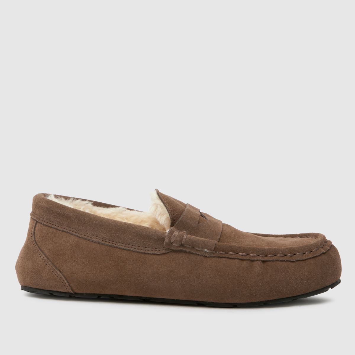 Schuh Stefan – Mockamockasiner i taupe