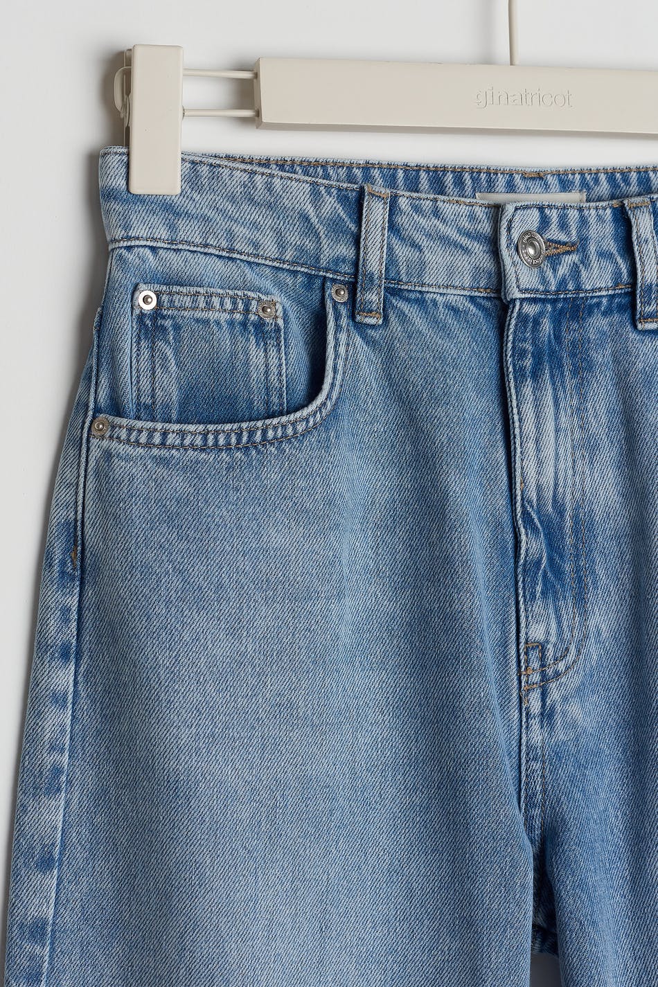 Block wide jeans