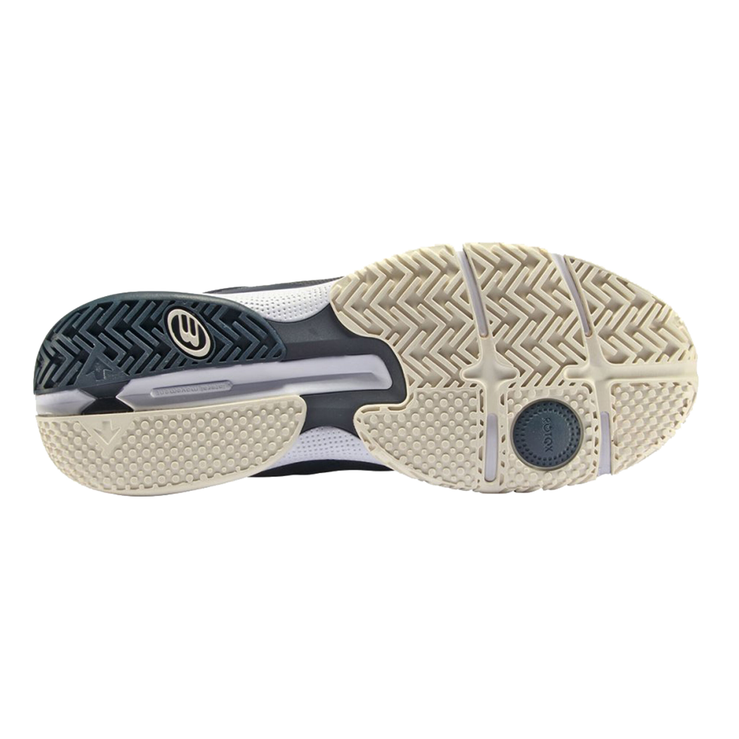 FLOW HYBRID FLY 23 PADL Padelschuh Damen - Schwarz, Weiß