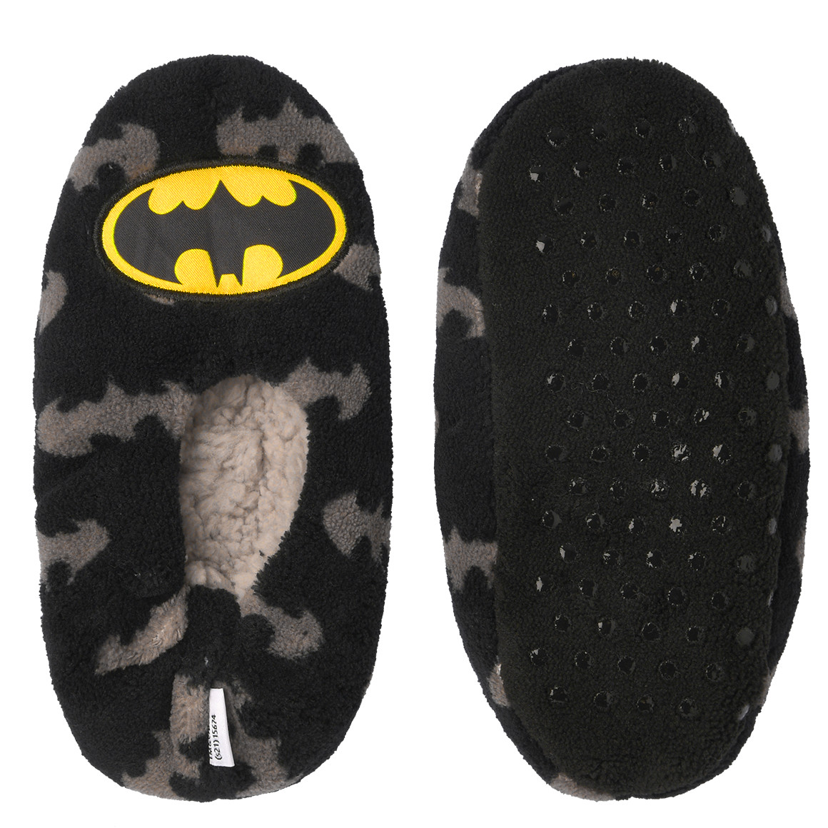 Batman Pantoffeln mit Anti-Rutsch Noppen