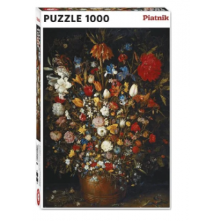 J. Brueghel d. Ä. - Großer Blumenstrauß Puzzle (1000 Teile)