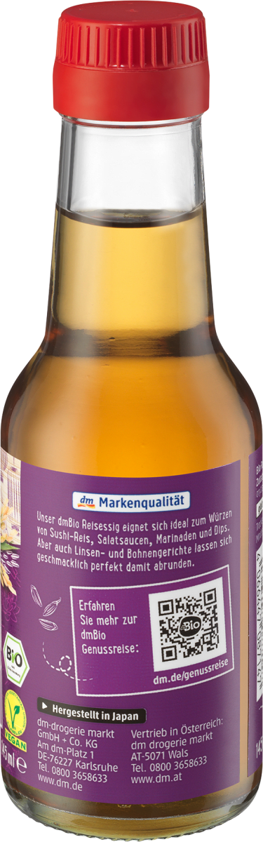 Reisessig, mild-säuerlich, 145 ml