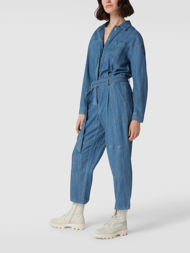 Jumpsuit in Denim-Optik in jeans