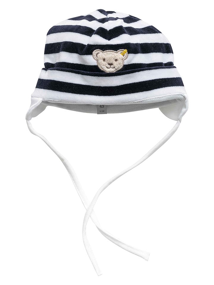 Steiff 3tlg. Outfit in Dunkelblau/ Weiß günstig kaufen