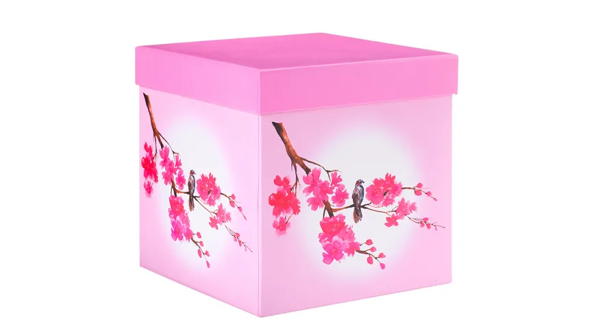 TRENDSHOP Tee-Set Tea for One 4-teilig Kirschblüte