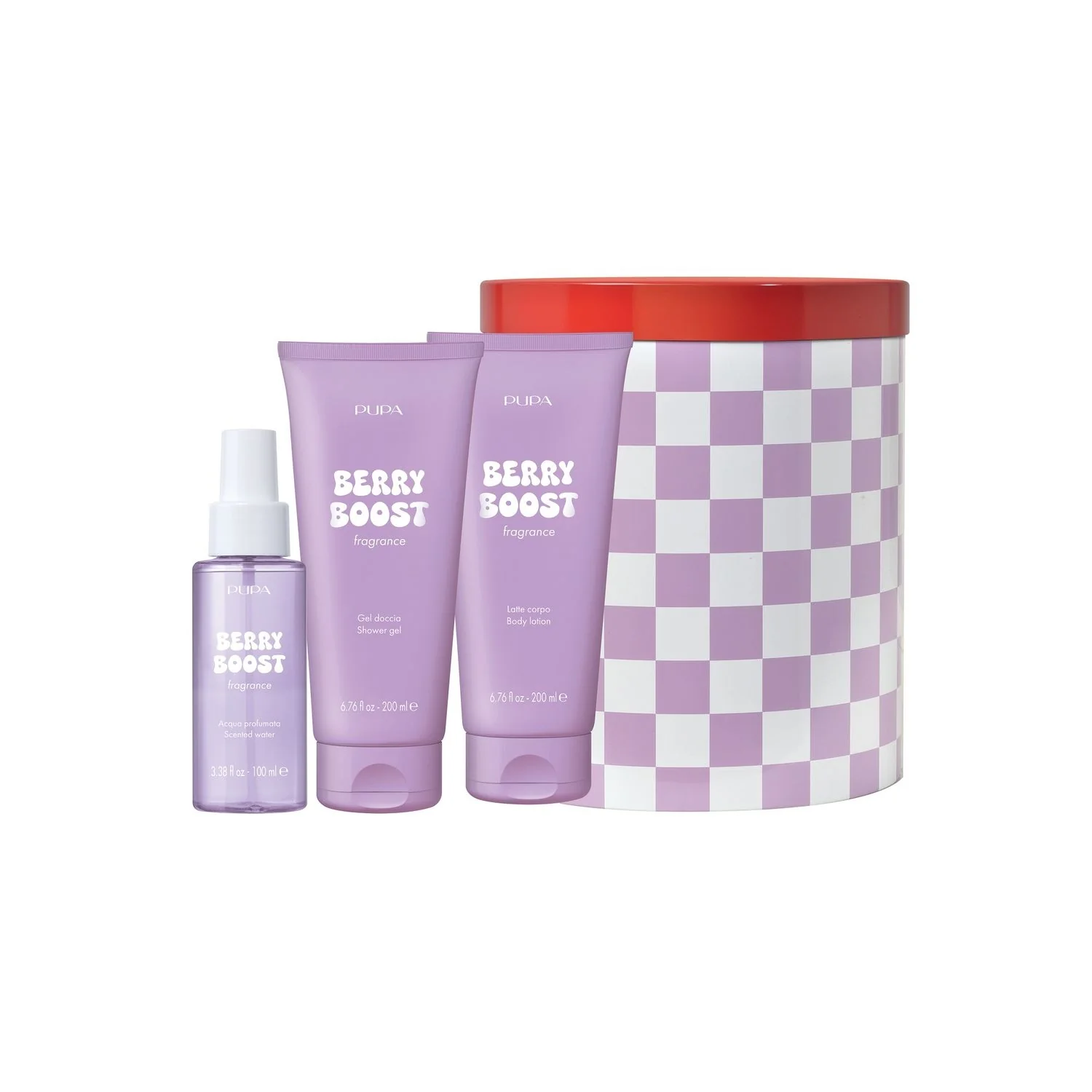Trattamenti Corpo HAPPYBOX KIT 4 - BERRY BOOST - Cofanetto Corpo