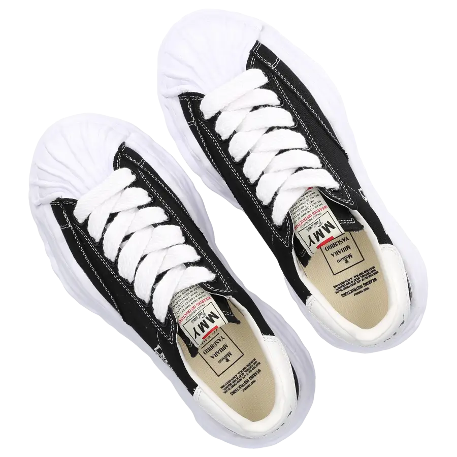 Maison Mihara Yasuhiro - Sneaker low PETERSON Baumwolle - schwarz