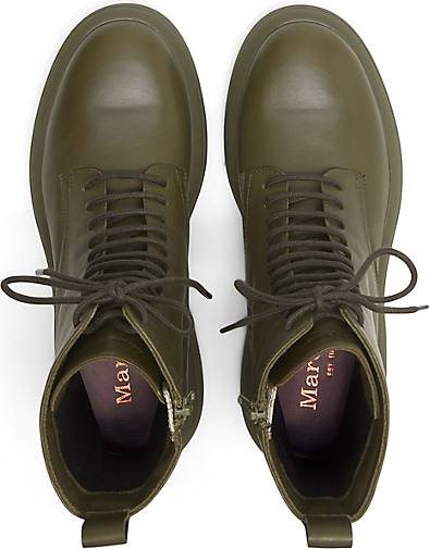 Marc O'Polo Schnürstiefel aus glattem Kalbleder
