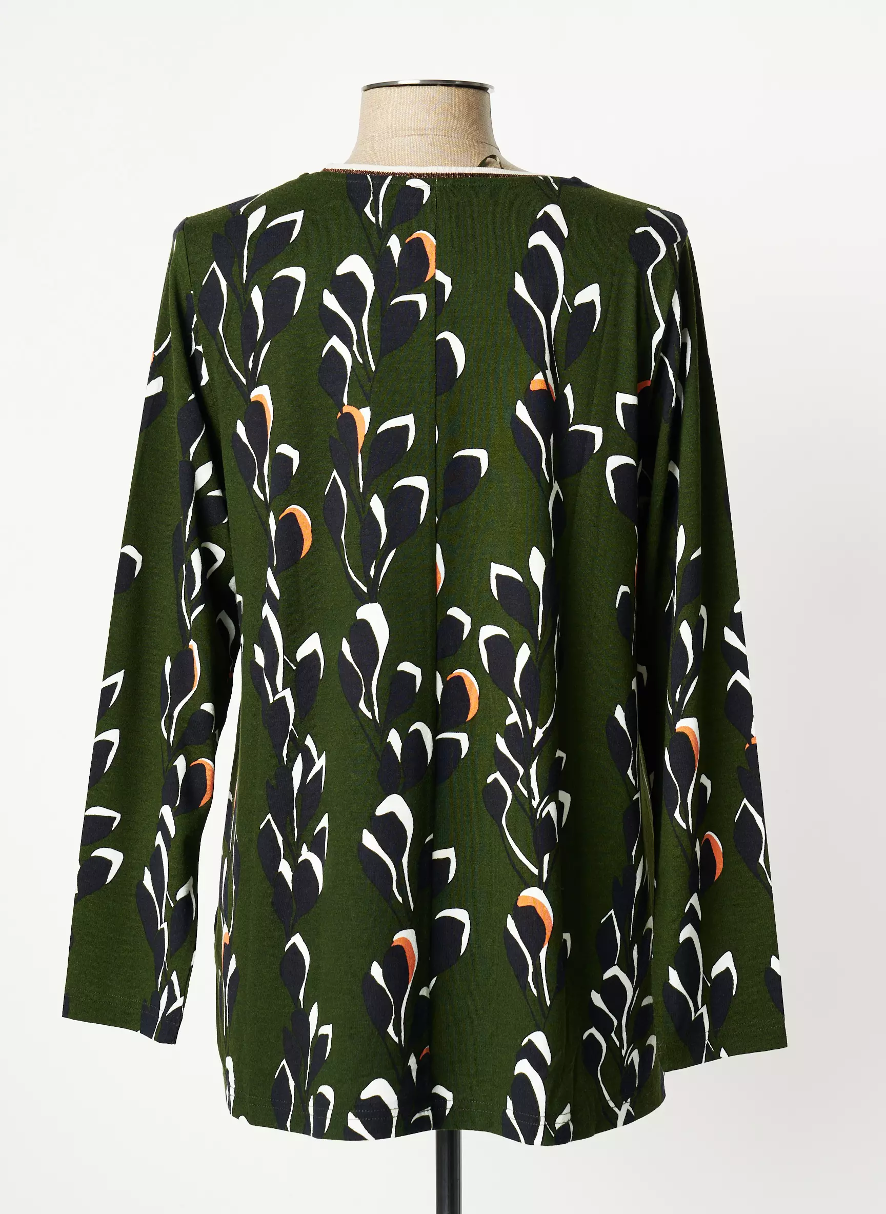 Ciso Tuniquemanchelongue Femme couleur vert