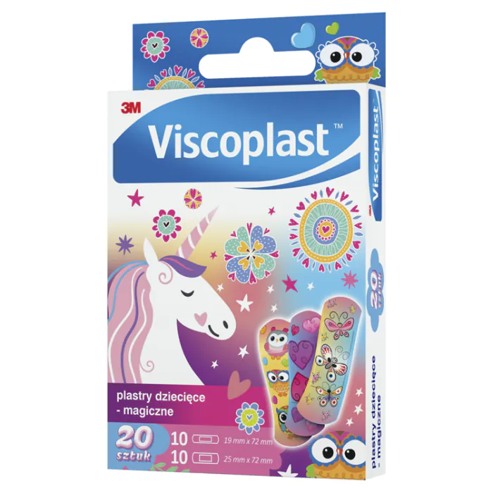 Viscoplast, curativos mágicos para crianças