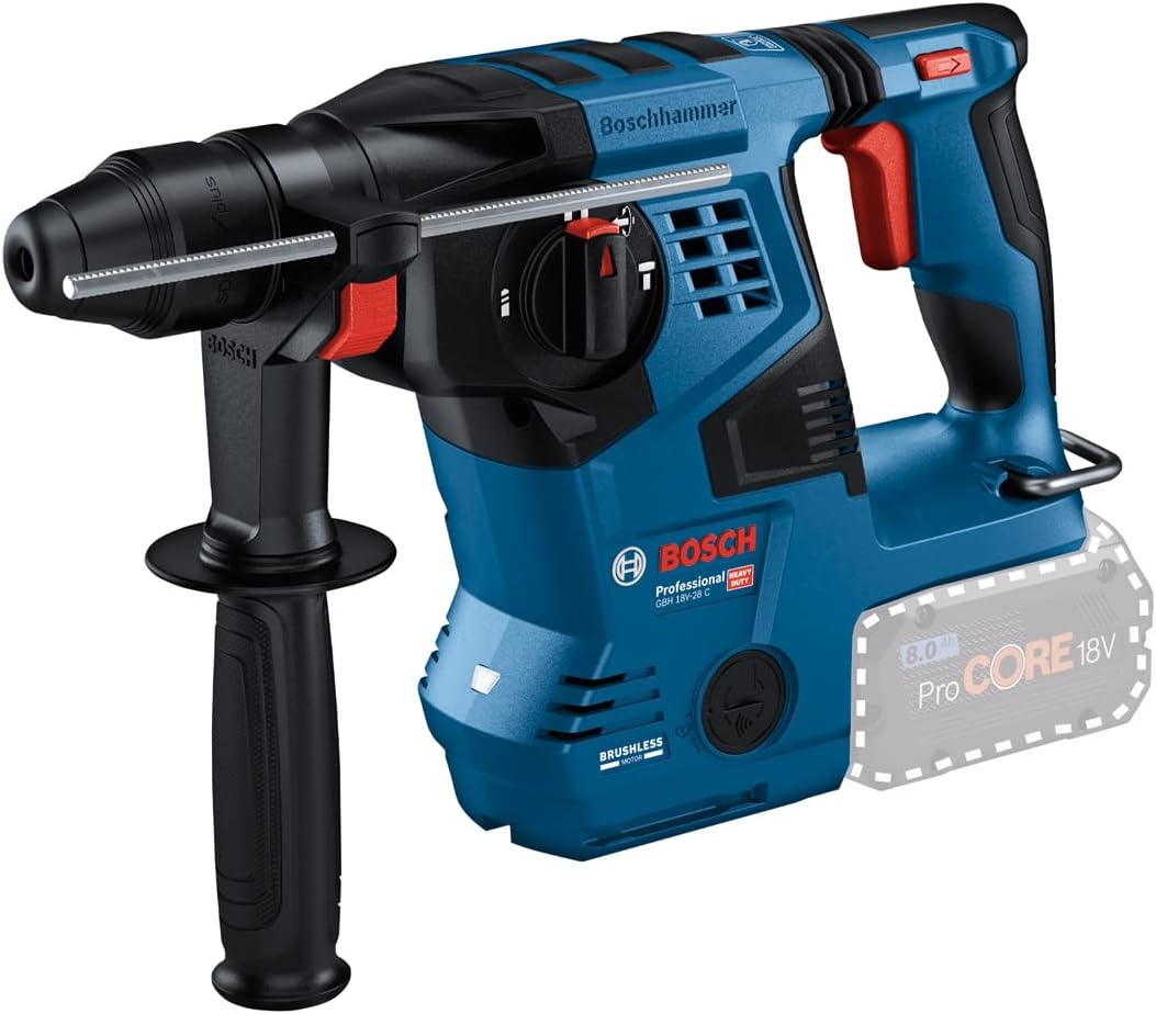 Bosch Blue 0611920000 GBH 18V-28 C Kombihammer 18V ekskl. batterier og lader
