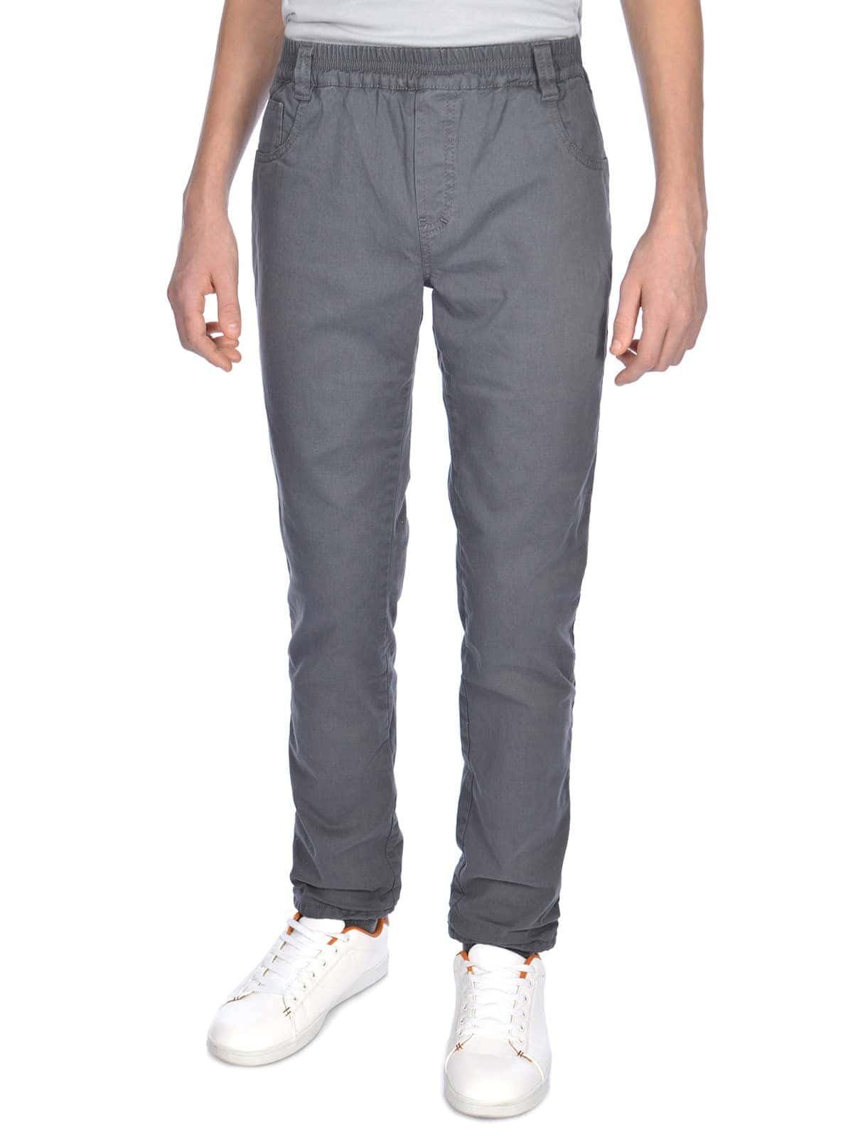 BEZLIT Thermojeans Jungen Thermo Chino Hose Gummizugbund (1-tlg) mit ekastuschem Bund