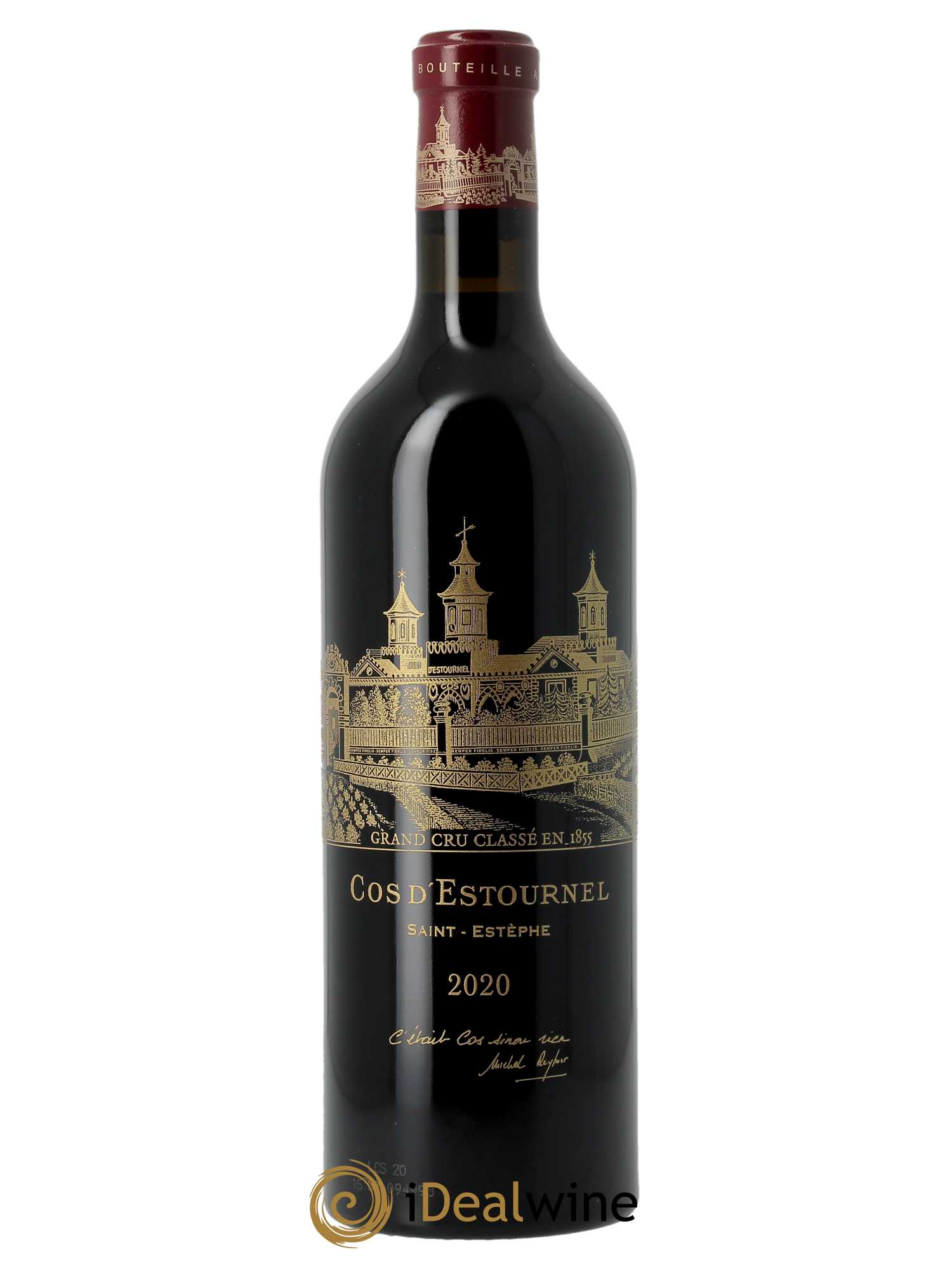Cos d'Estournel 2ème Grand Cru Classé (CBO à partir de 6bts) 2020 - Lot de 1 Bouteille