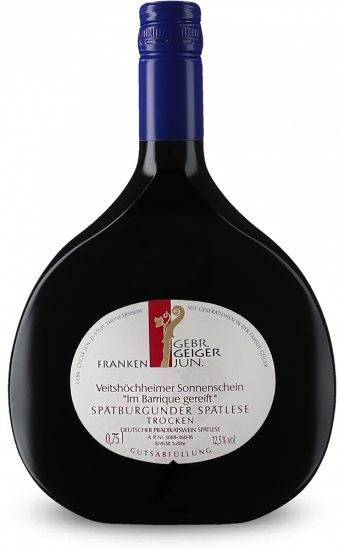2015 Spätburgunder Spätlese Veitshöchheimer Sonnenschein trocken - Weingut Gebr. Geiger jun.