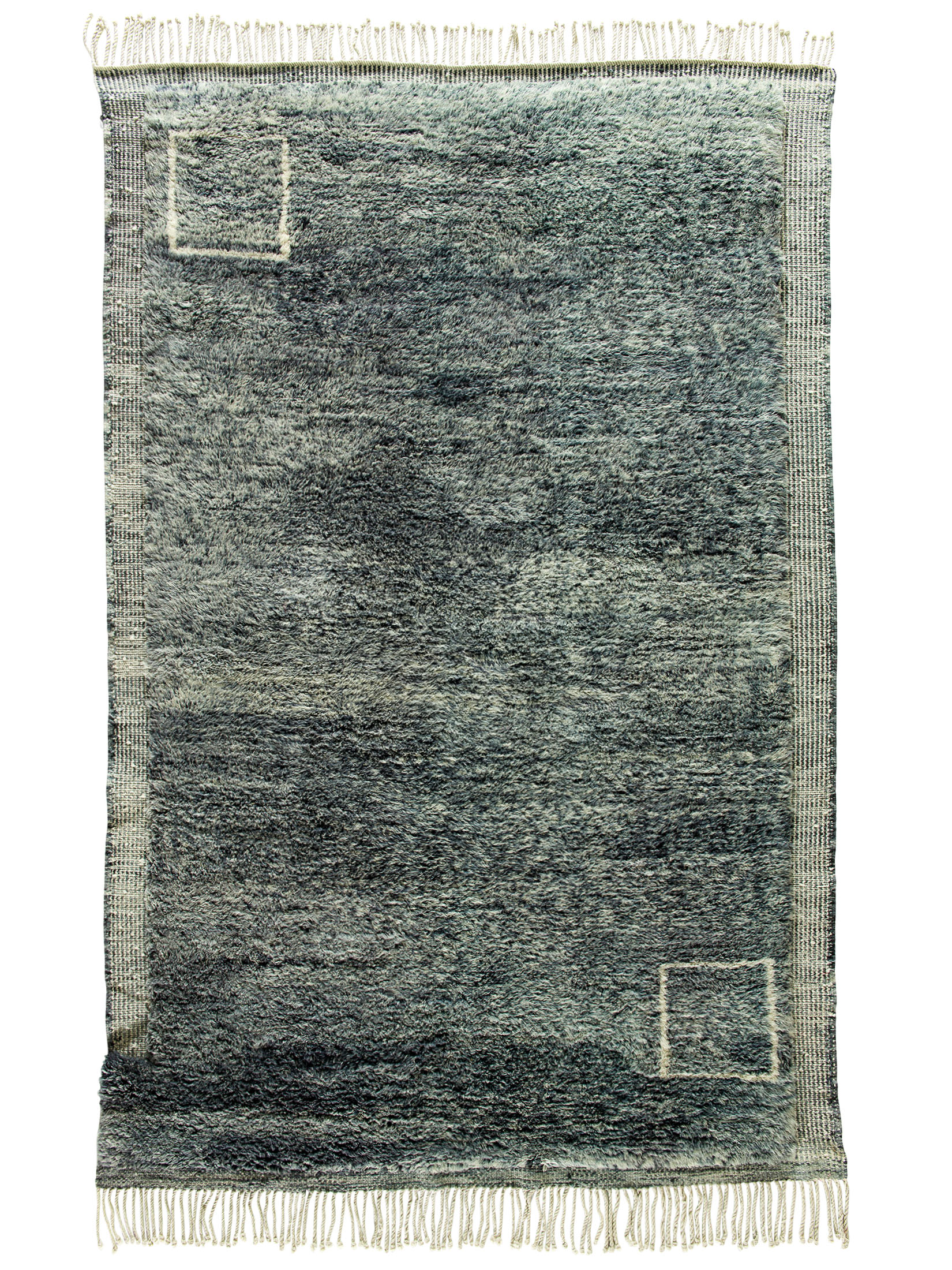 Beni Ourain ca. 200 x 307 cm, Unikat / Einzelstück