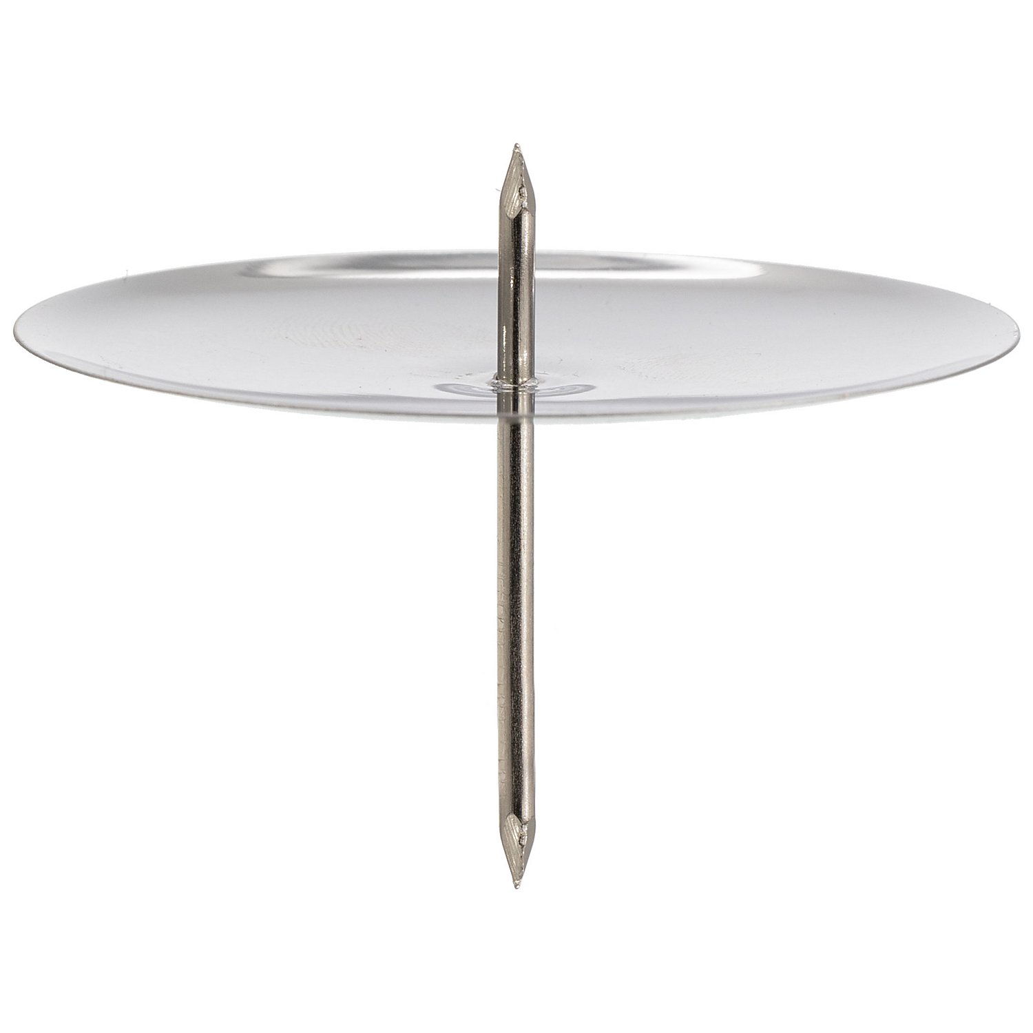Kerzenhalter, silber, 6 cm Ø, 4 Stück