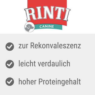 RINTI Canine Aufbaukur mit Rind 400 g