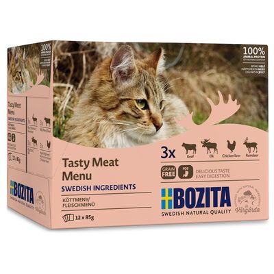 Sparpaket Bozita Häppchen in Gelee Pouch 24 x 85 g