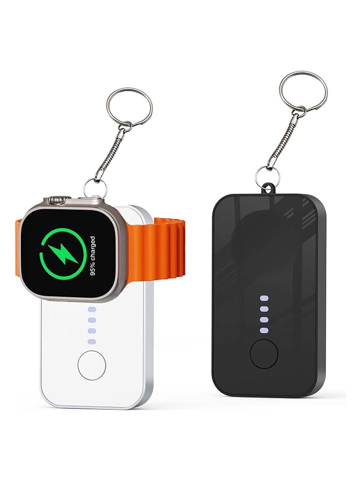 SWEET ACCESS Mini-Powerbank für Smartwatches in Schwarz - 1200 mAh günstig kaufen onesize