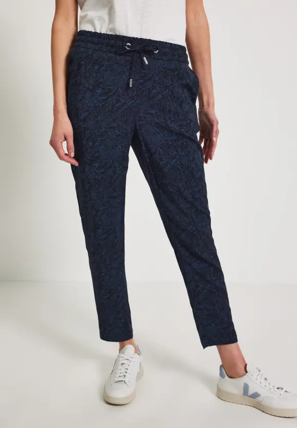 CECIL Casual Fit Hose mit Print