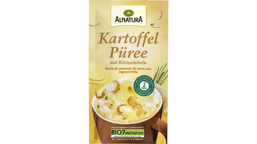 Alnatura Bio Kartoffel Püree mit Röstzwiebeln 49.5 g