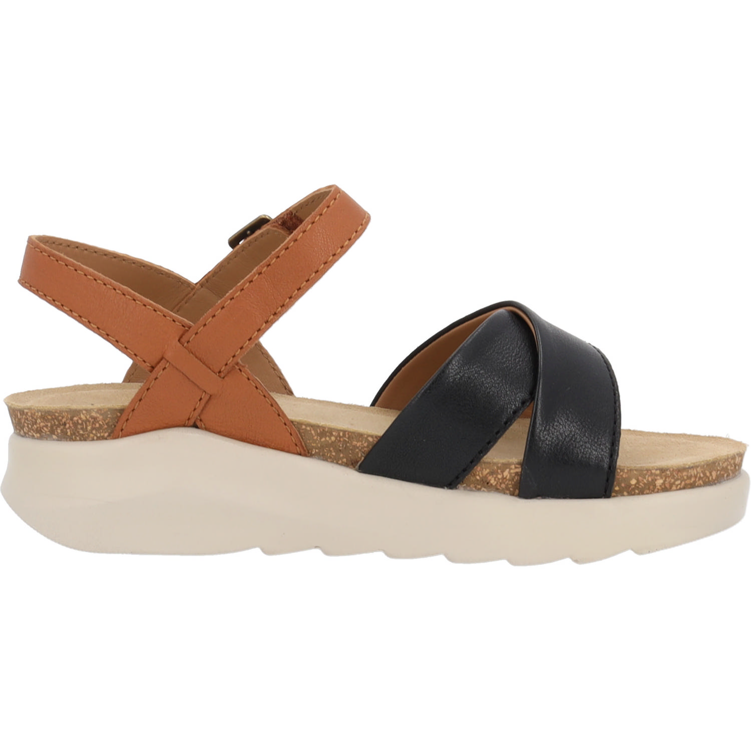 Josef Seibel Celine 03 73403, Keilsandaletten, Damen, SCHWARZ-KOMBI