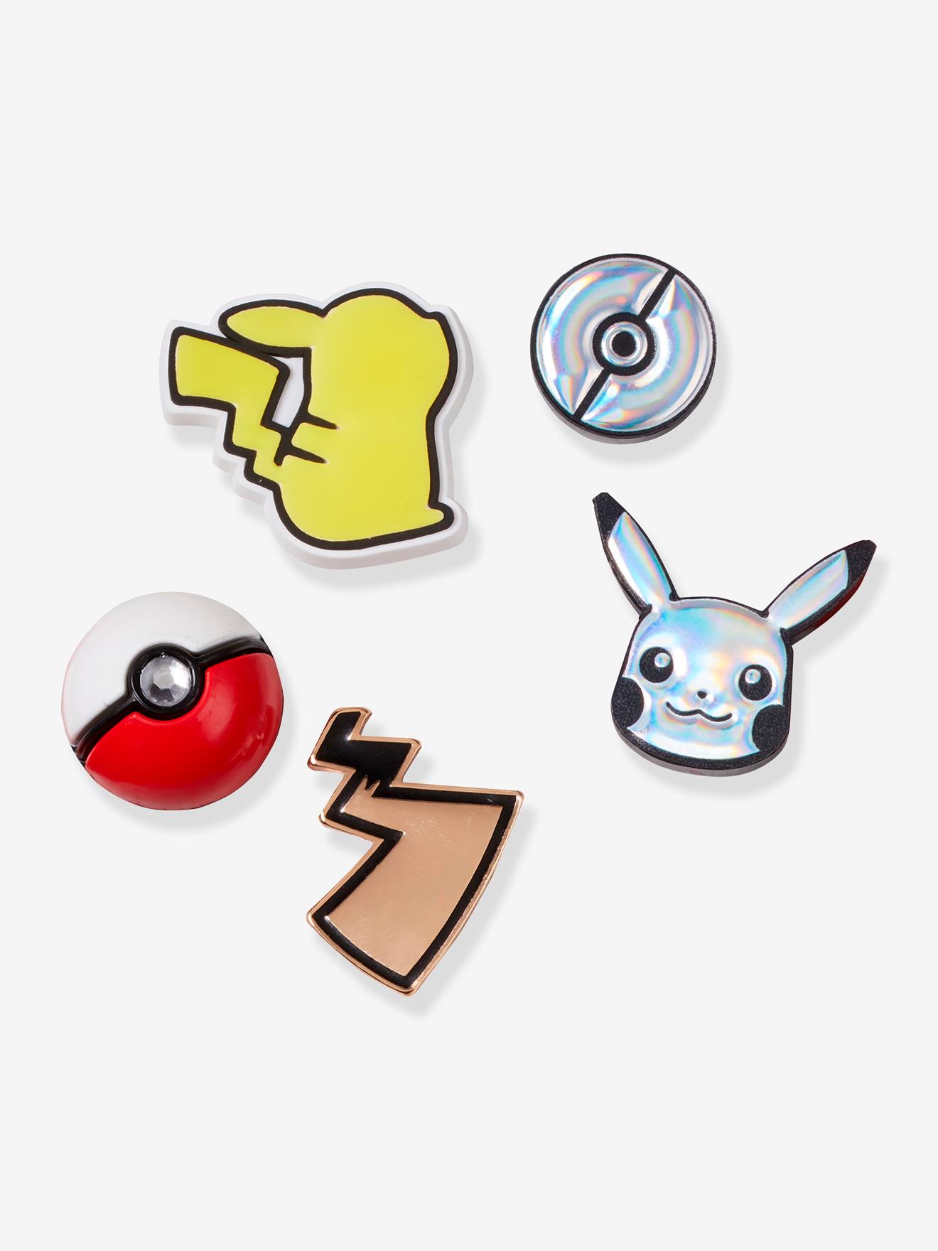 Crocs 5er-Pack Kinder Schuhanstecker ELEVATED POKEMON Jibbitz CROCS - mehrfarbig