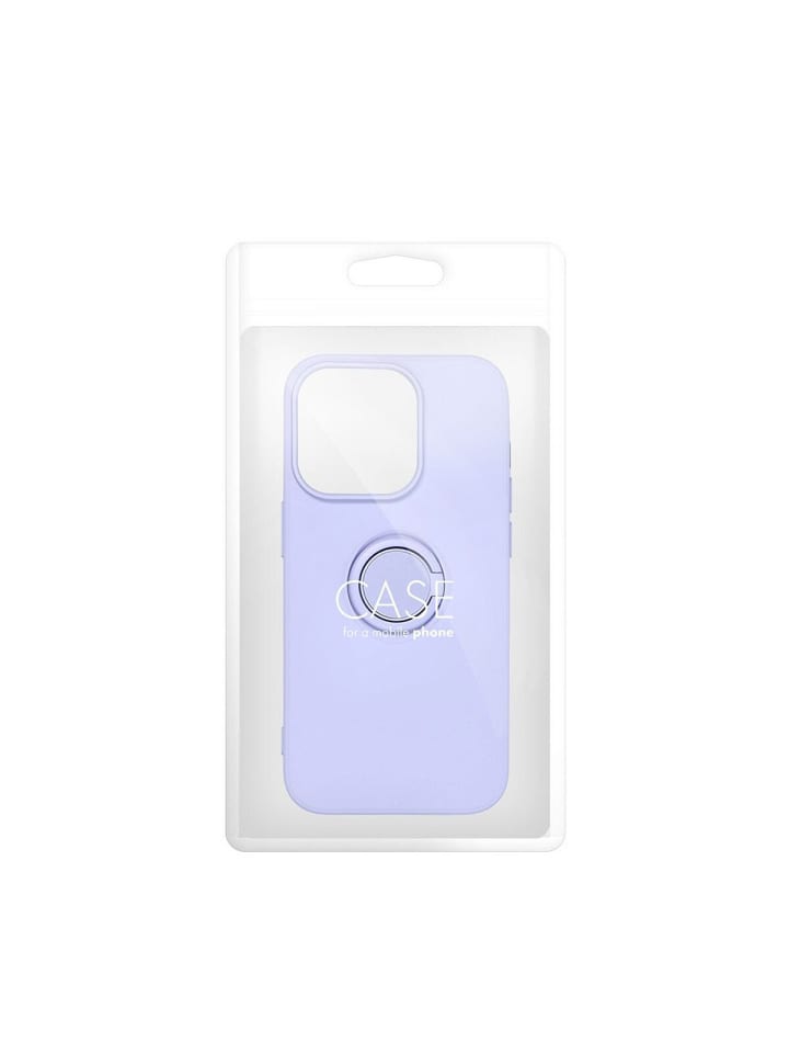 COFI 1453 Silikon Ring Handyhülle Schutzhülle für Smartphone Bumper in Violett günstig kaufen S
