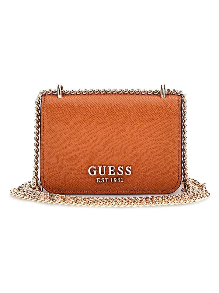 Guess Umhängetasche in Hellbraun - (B)12 cm x (H)8 cm x (T)3 cm günstig kaufen onesize