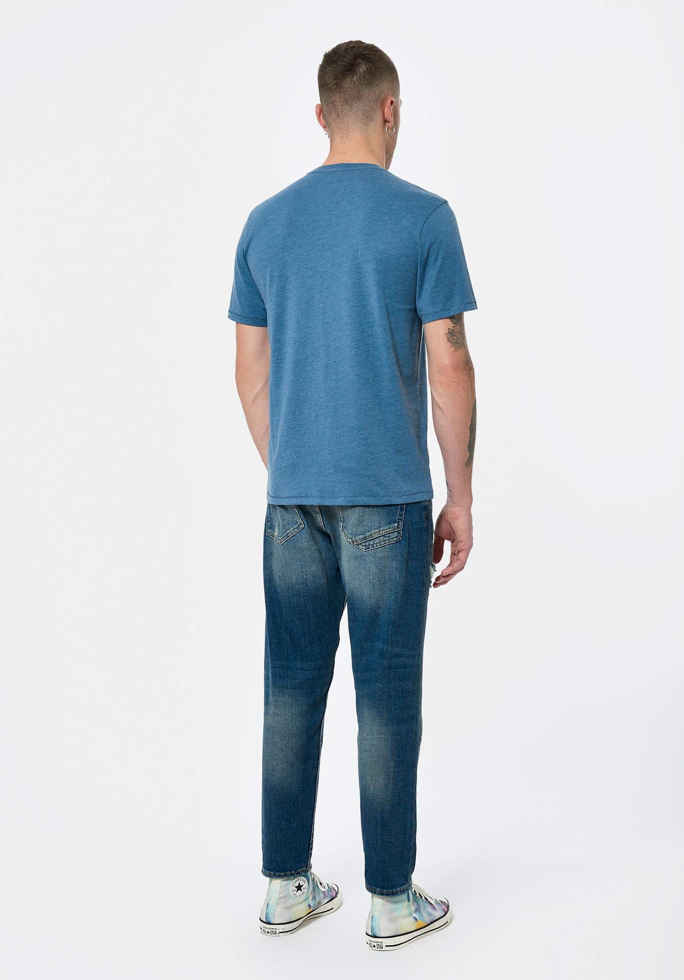 PACCO  T-shirt bleu Homme