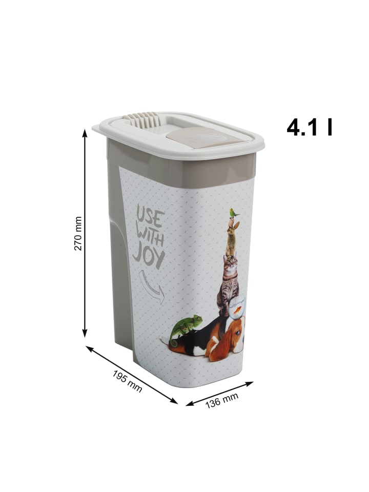Rotho Tierfutter Schüttdose 4,1 l FLO günstig kaufen onesize
