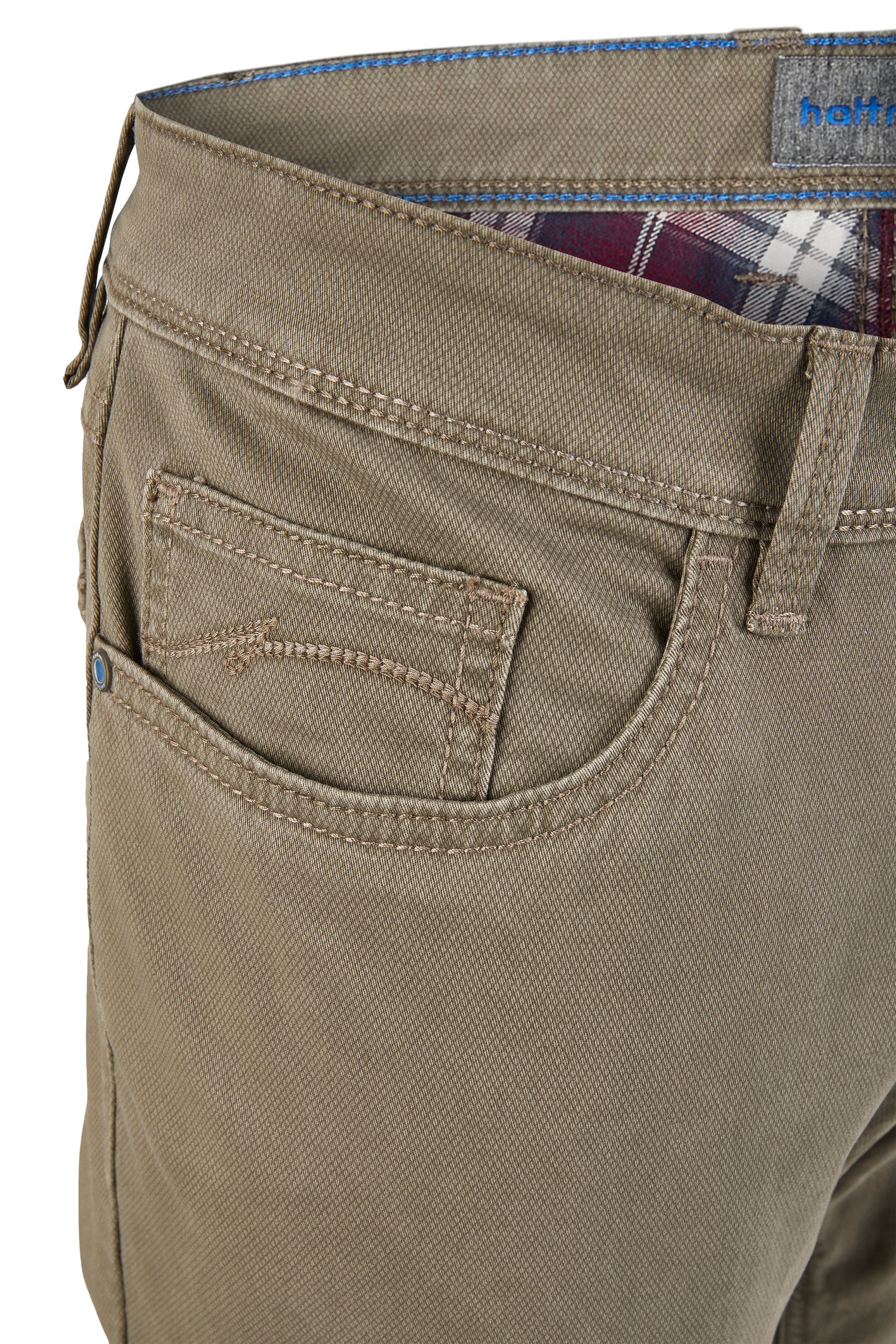 Hattric Thermohose Hattric Herren 5-Pocket Henk Thermo Print