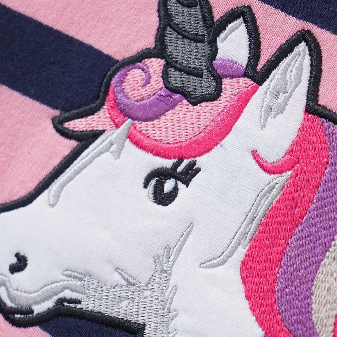 Mädchen Hoodie mit Einhorn-Applikation