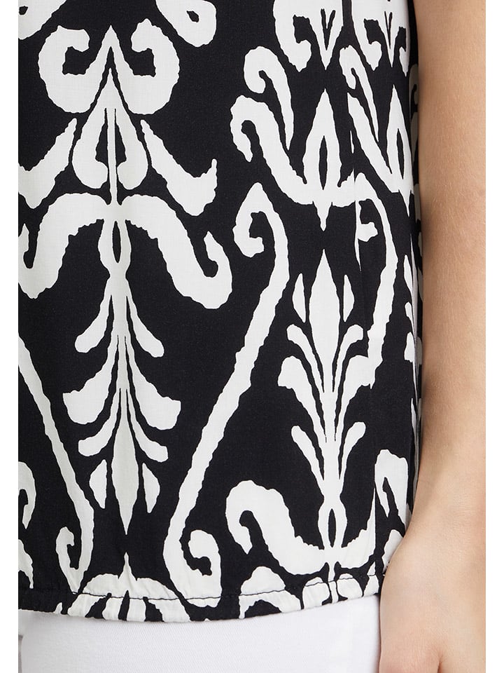 CARTOON Bluse in Weiß/ Schwarz günstig kaufen