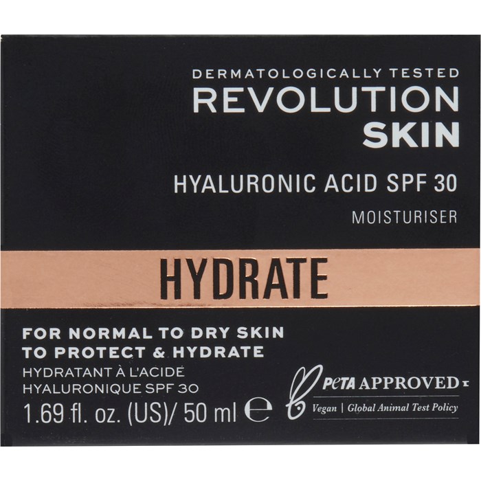 Hydrate Hyaluronic Acid Moisturiser SPF 30