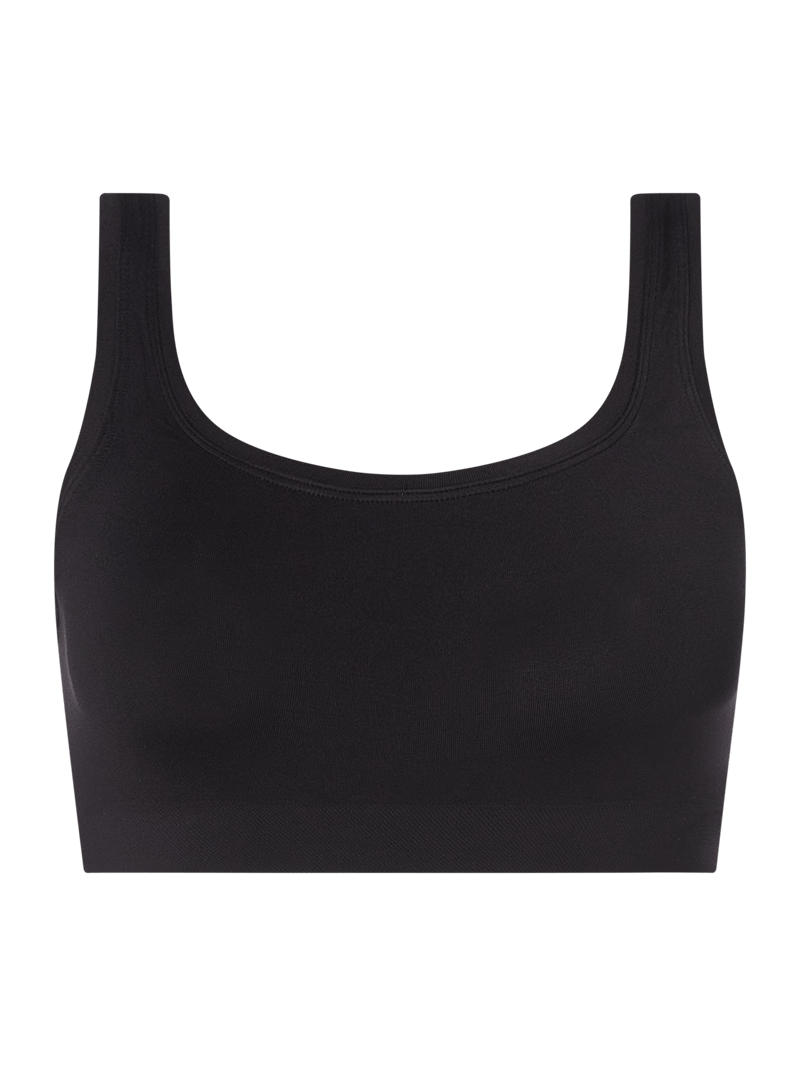 Bustier aus Mikrofaser Modell Touch Feeling in schwarz