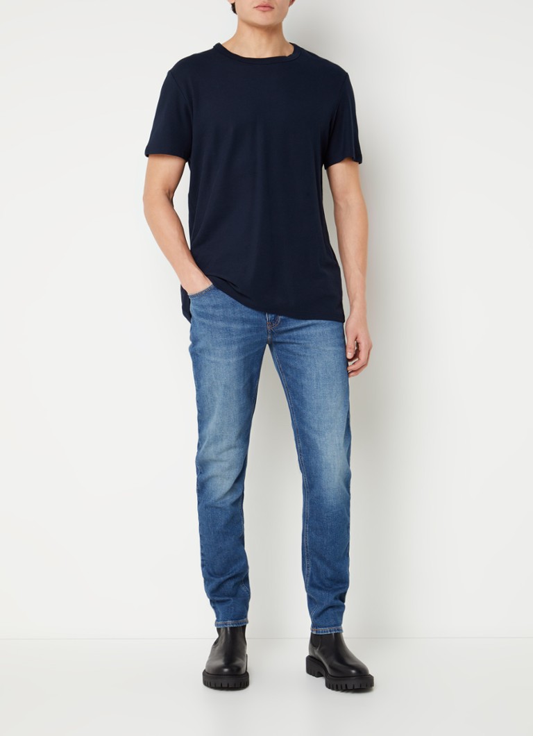 Blugi Won Hundred Dean Slim Fit, decolorare medie