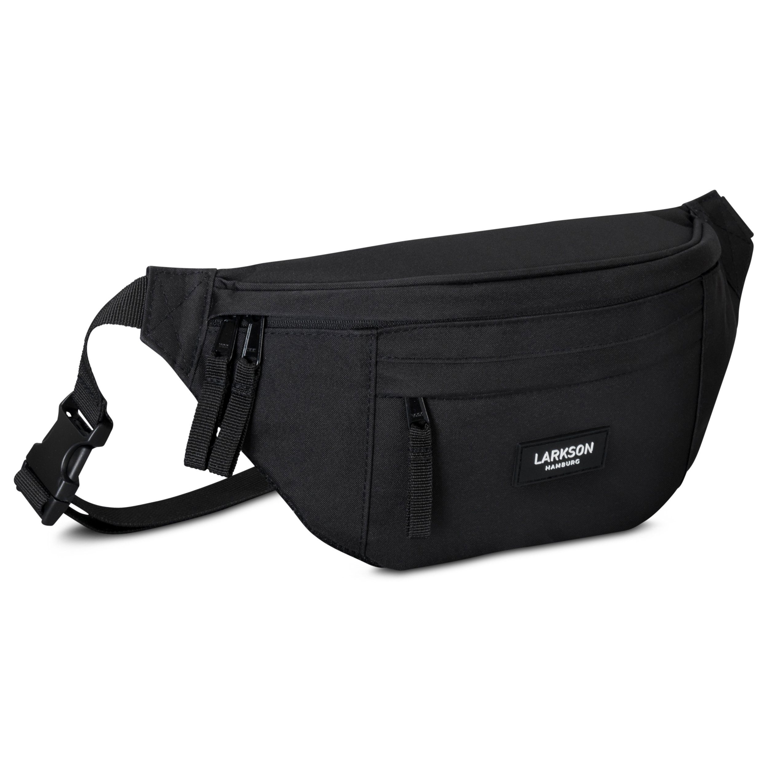 LARKSON Gürteltasche Ole Bauchtasche Damen Herren, Hip Bag mit großem Fach, Wasserabweisend