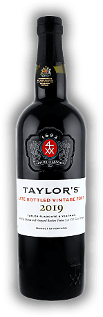 Taylor's Late Bottled Vintage 2019 Taylor's Late Bottled Vintage 2019 Aromatische Fruchtfülle, gut strukturiert mit wunderbarer Länge. Jahrgang 2019 - 0,75	 Liter - Vol 19%