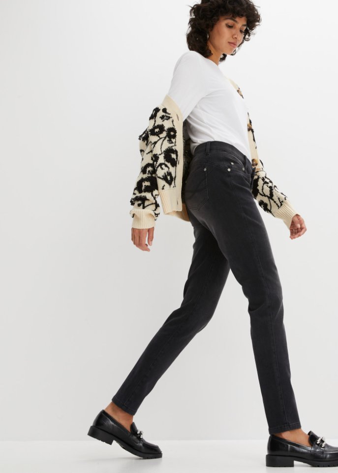 Shaping Thermo-Jeans mit kuscheliger Innenseite, Slim