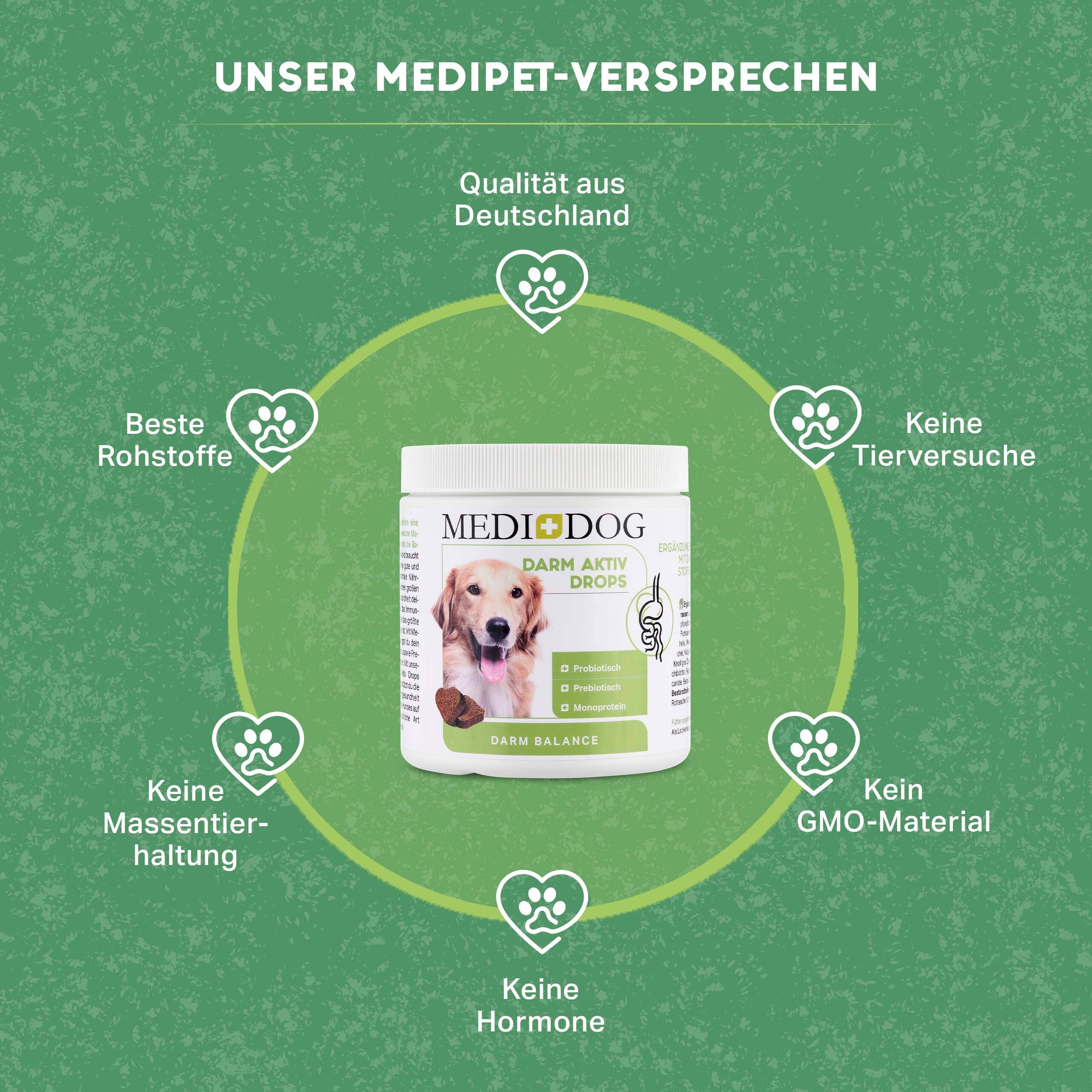 MediDog Ergänzungsfutter & Aufzucht MediDog Darm Aktiv Drops