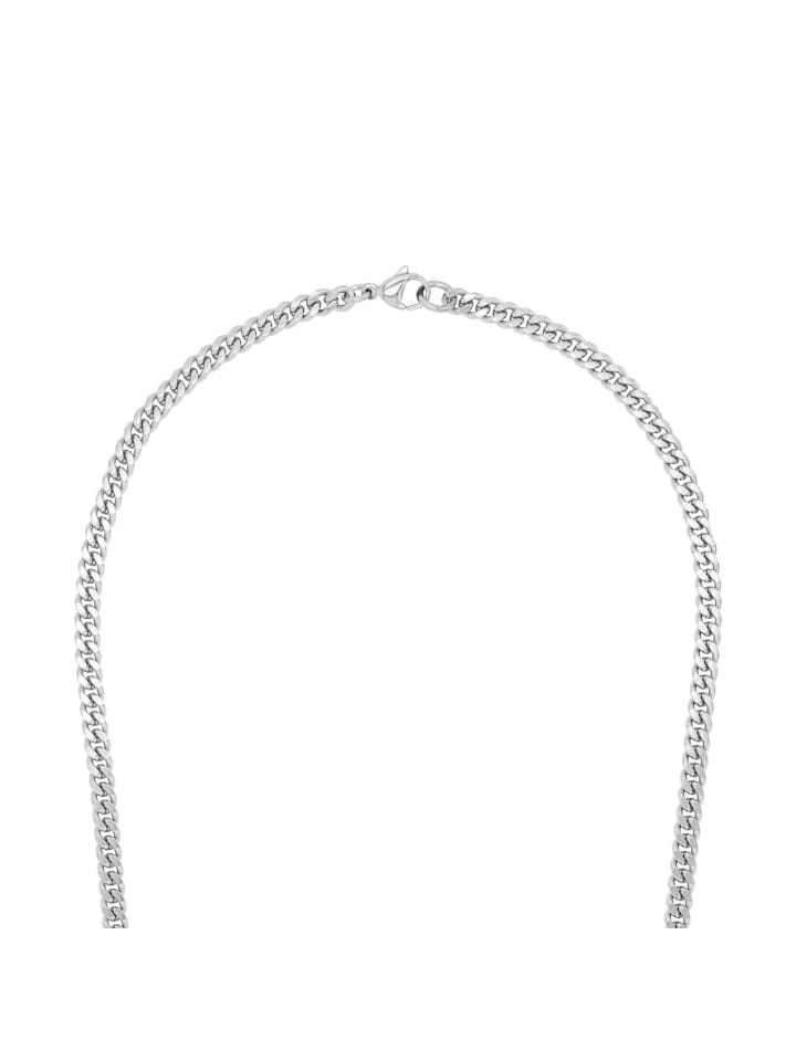 Amor Halskette Edelstahl in Silber günstig kaufen 50 cm