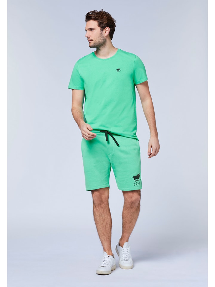 Polo Sylt Shorts in Grün günstig kaufen