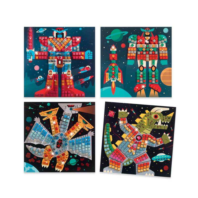 Coffret mosaïques Space battle Djeco